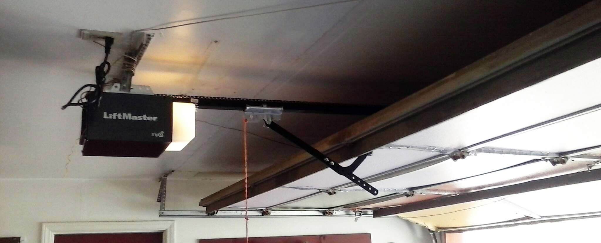 LiftMaster garage door opener installation